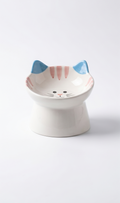 CERAMIC CAT FOOD BOWL