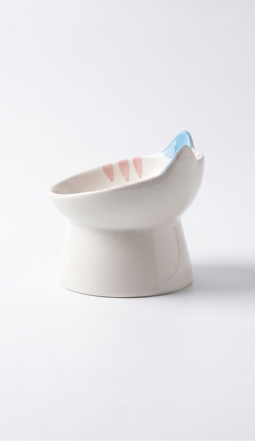 CERAMIC CAT FOOD BOWL
