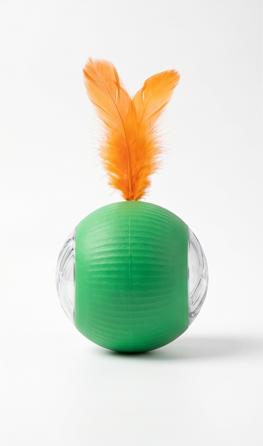 INTERACTIVE CAT FEATHER BALL TOY